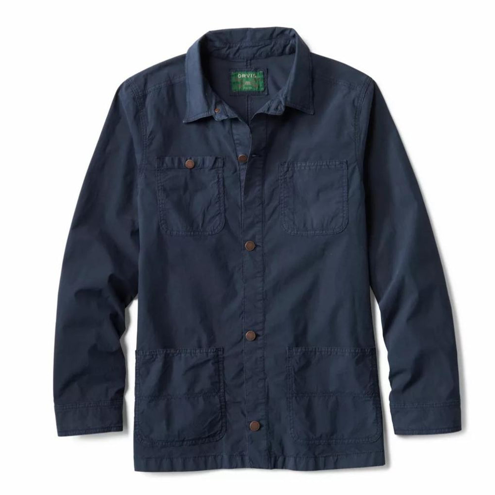 Orvis Jackets | 1856 Stretch Poplin Chore Coat True Navy - Men