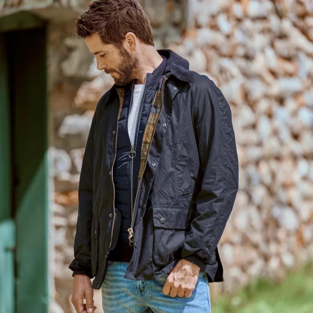 Orvis Jackets | Barbour® Ashby Jacket Navy - Men