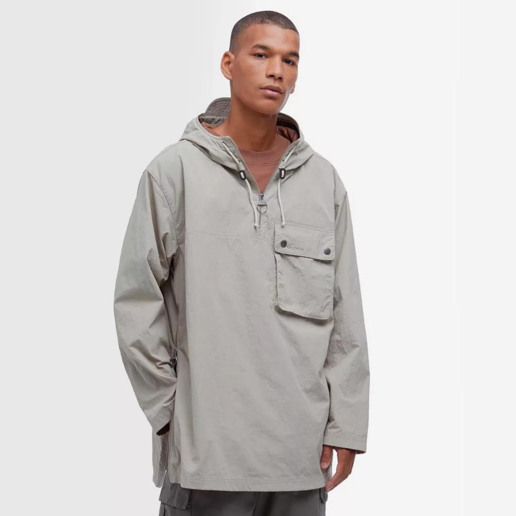 Orvis Jackets | Barbour® Durham Hooded Overshirt Stone - Men