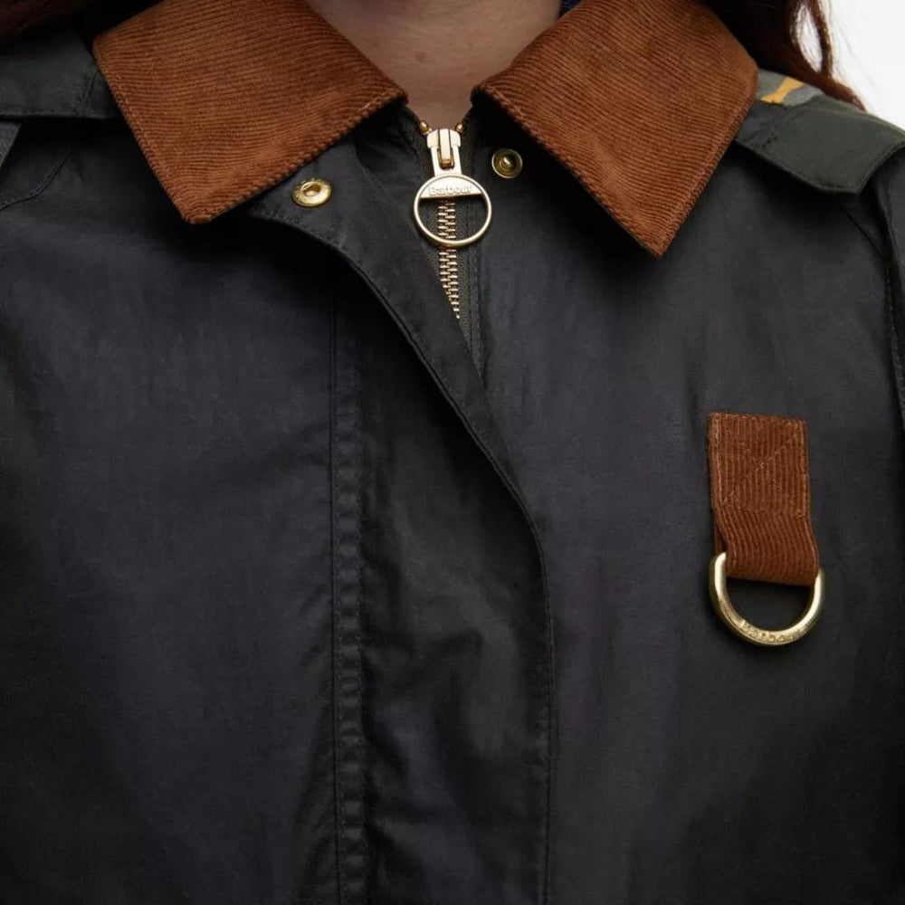 Orvis Jackets | Barbour® Erma Waxed Jacket Archive Olive/ancient Tartan - Women