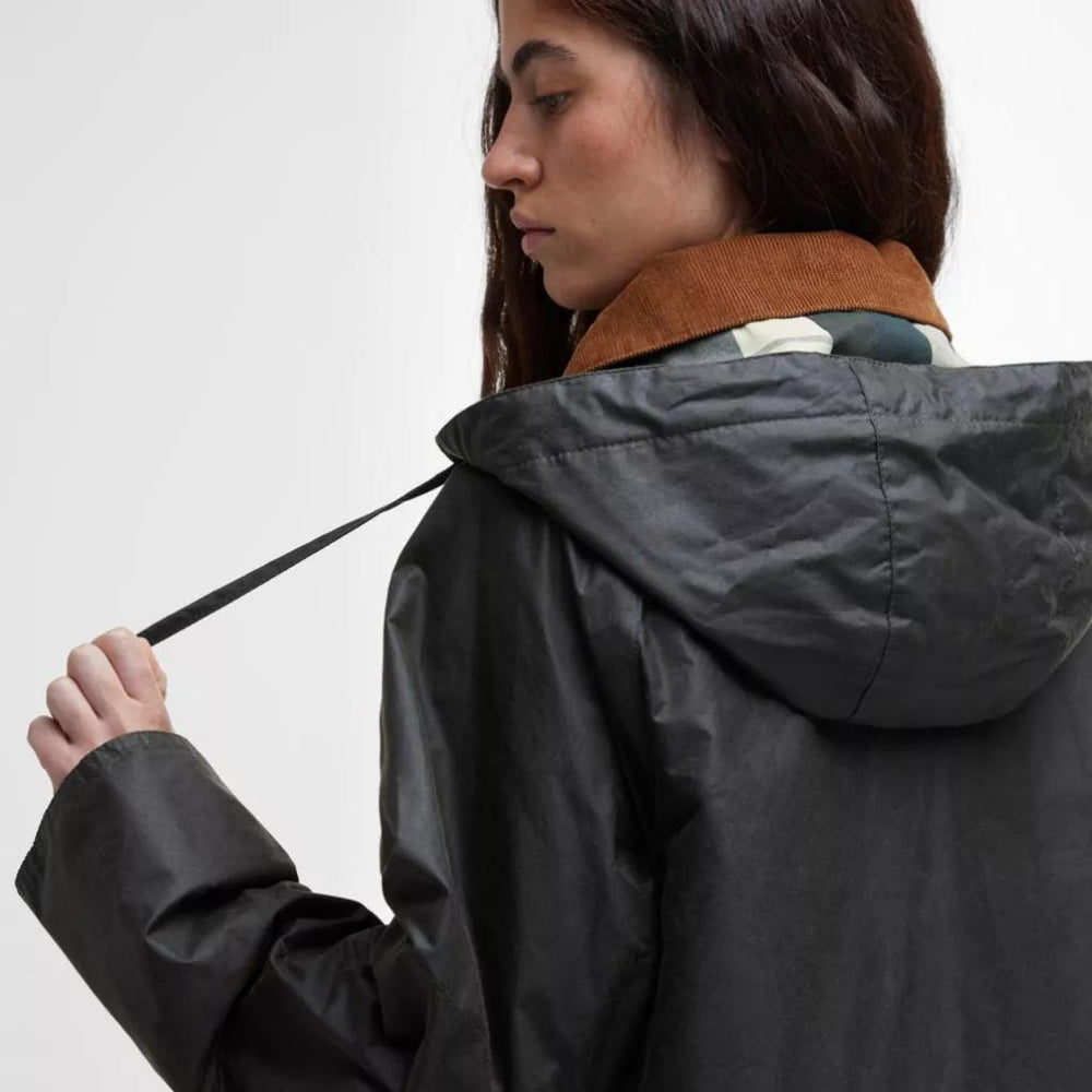 Orvis Jackets | Barbour® Erma Waxed Jacket Archive Olive/ancient Tartan - Women