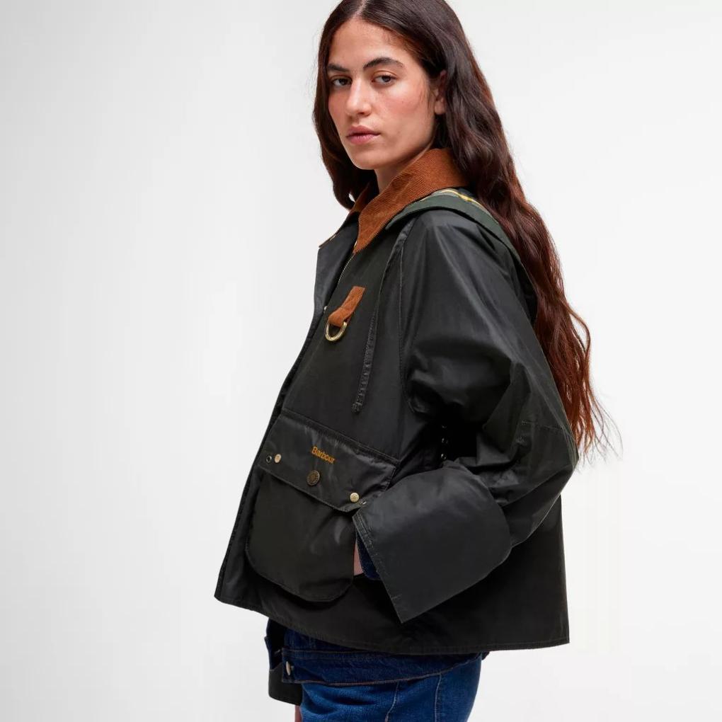 Orvis Jackets | Barbour® Erma Waxed Jacket Archive Olive/ancient Tartan - Women