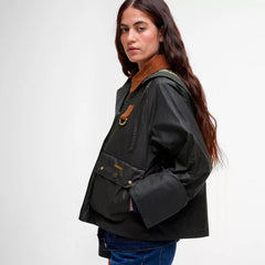 Orvis Jackets | Barbour® Erma Waxed Jacket Archive Olive/ancient Tartan - Women