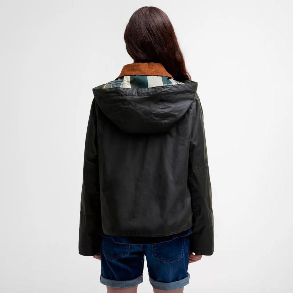 Orvis Jackets | Barbour® Erma Waxed Jacket Archive Olive/ancient Tartan - Women