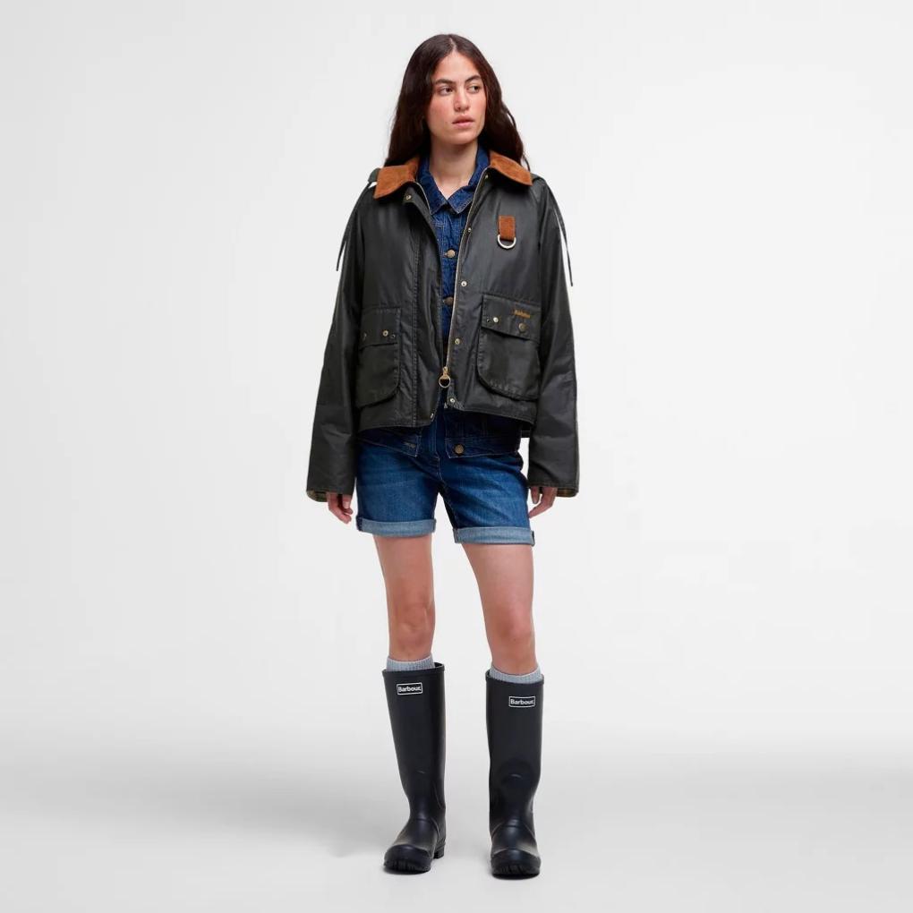 Orvis Jackets | Barbour® Erma Waxed Jacket Archive Olive/ancient Tartan - Women