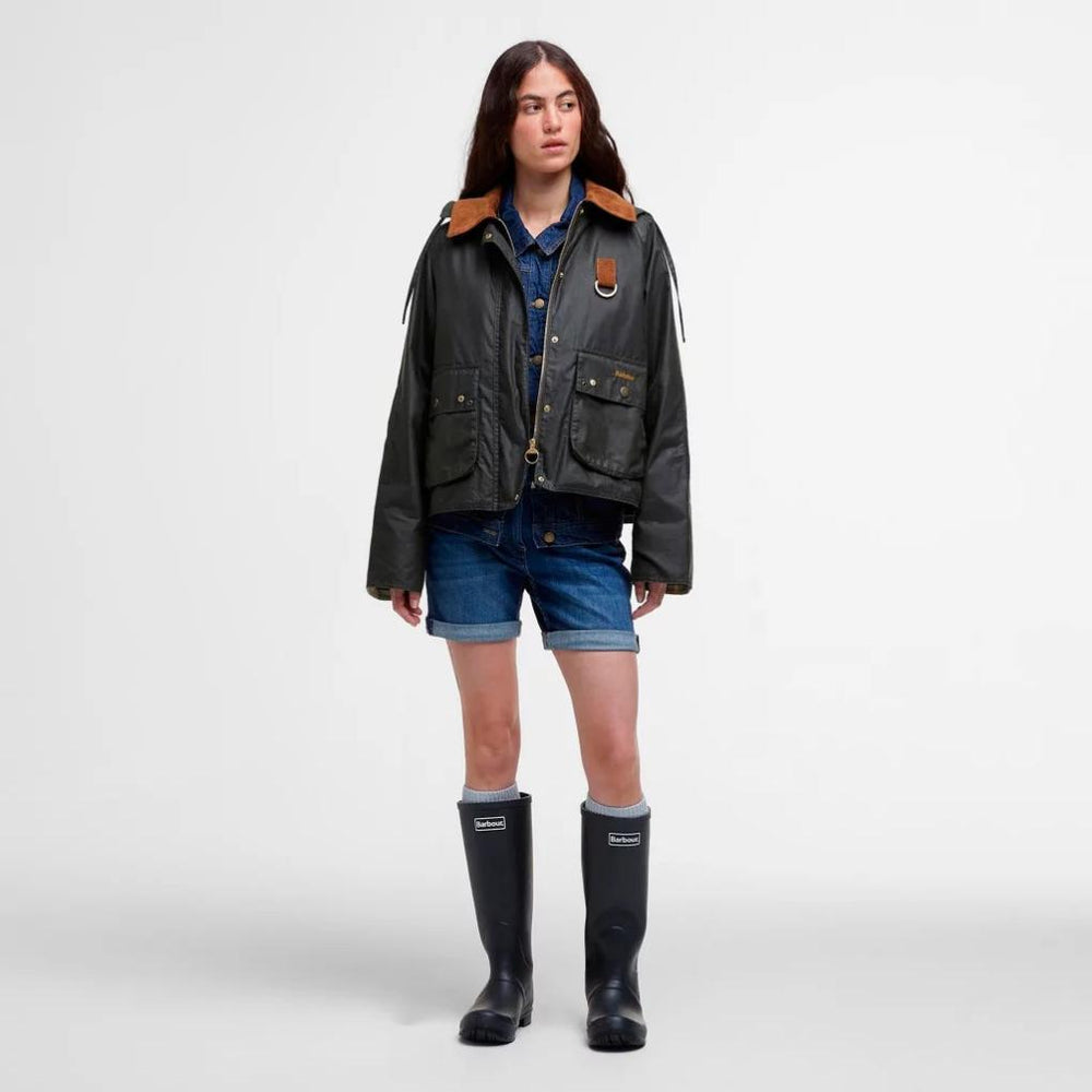 Orvis Jackets | Barbour® Erma Waxed Jacket Archive Olive/ancient Tartan - Women