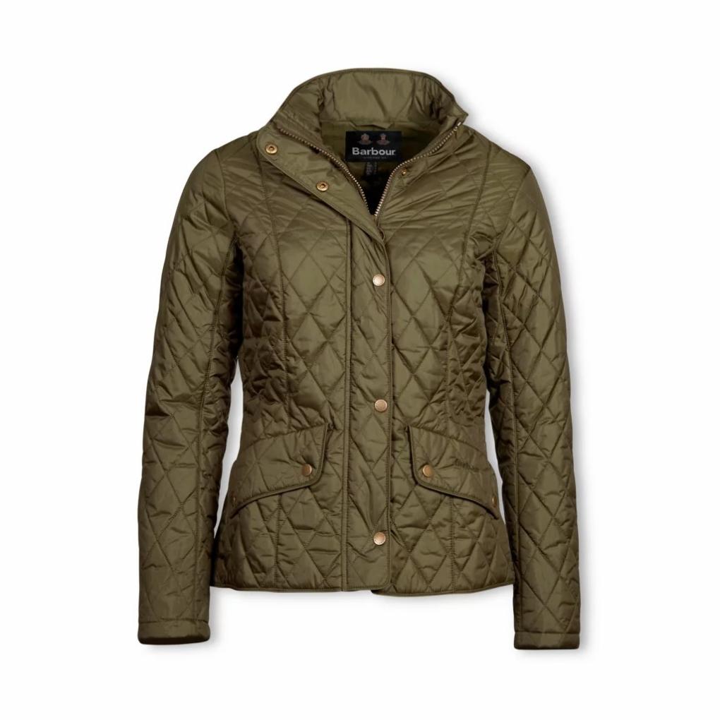 Orvis Jackets | Barbour® Flyweight Cavalry Quilt Olive - Women