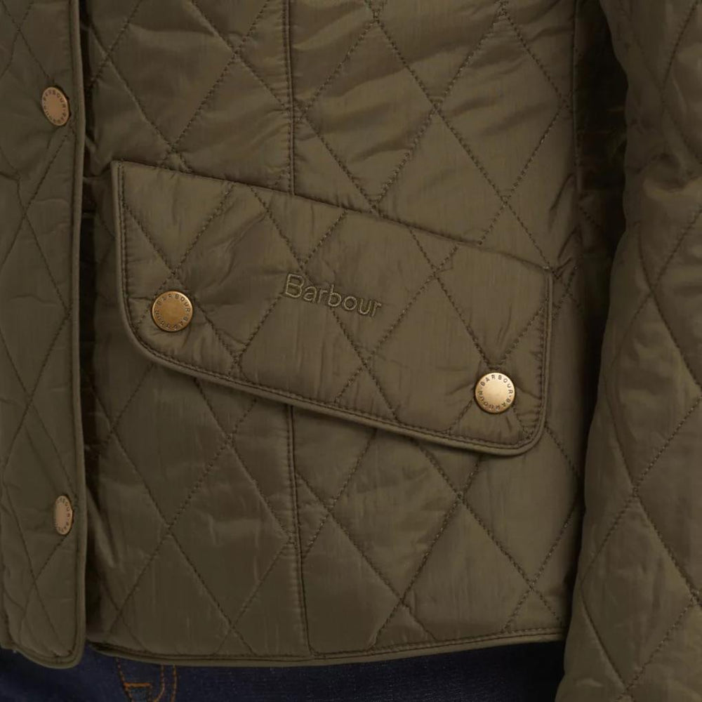 Orvis Jackets | Barbour® Flyweight Cavalry Quilt Olive - Women