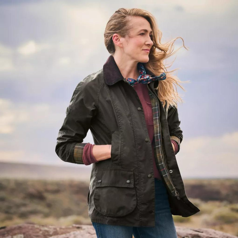 Orvis Jackets | Barbour® Women’s Classic Beadnell Jacket Olive - Women