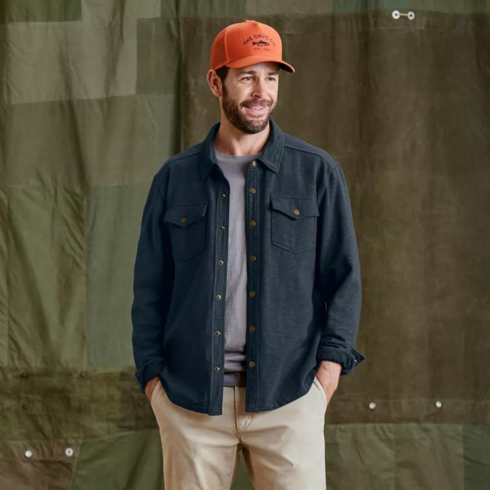 Orvis Jackets | Bromley Knit Jacket True Navy - Men