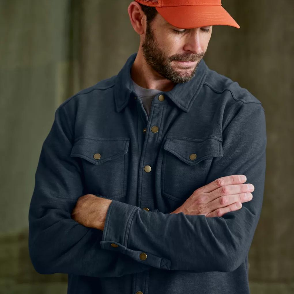 Orvis Jackets | Bromley Knit Jacket True Navy - Men