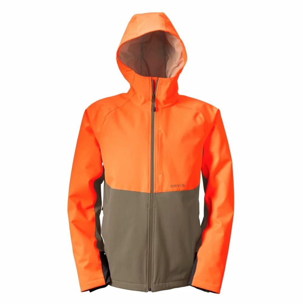 Orvis Jackets | Men’s PRO HD Upland Softshell Hoodie Blaze/tarmac - Men/Hunt