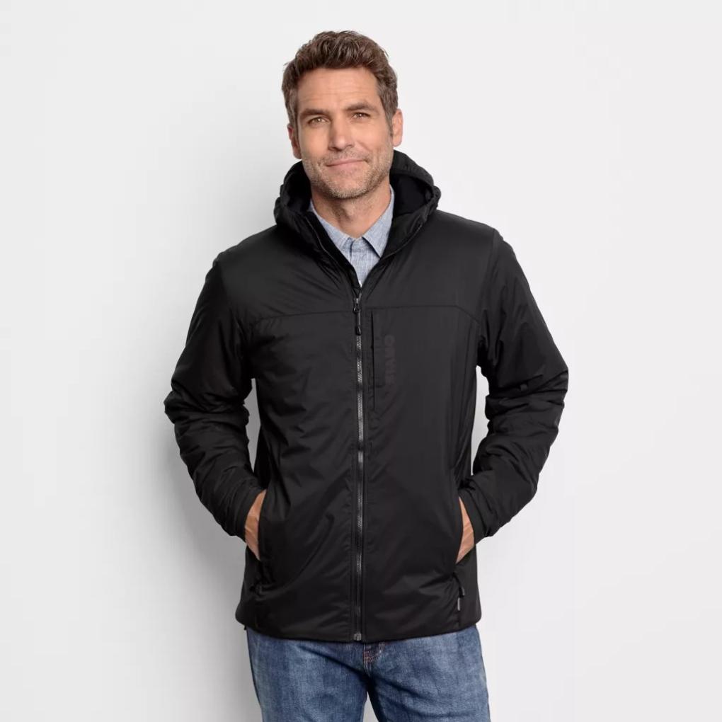 Orvis Jackets | Men’s PRO Insulated Hoodie Blackout - Men/Fly Fishing/Hunt