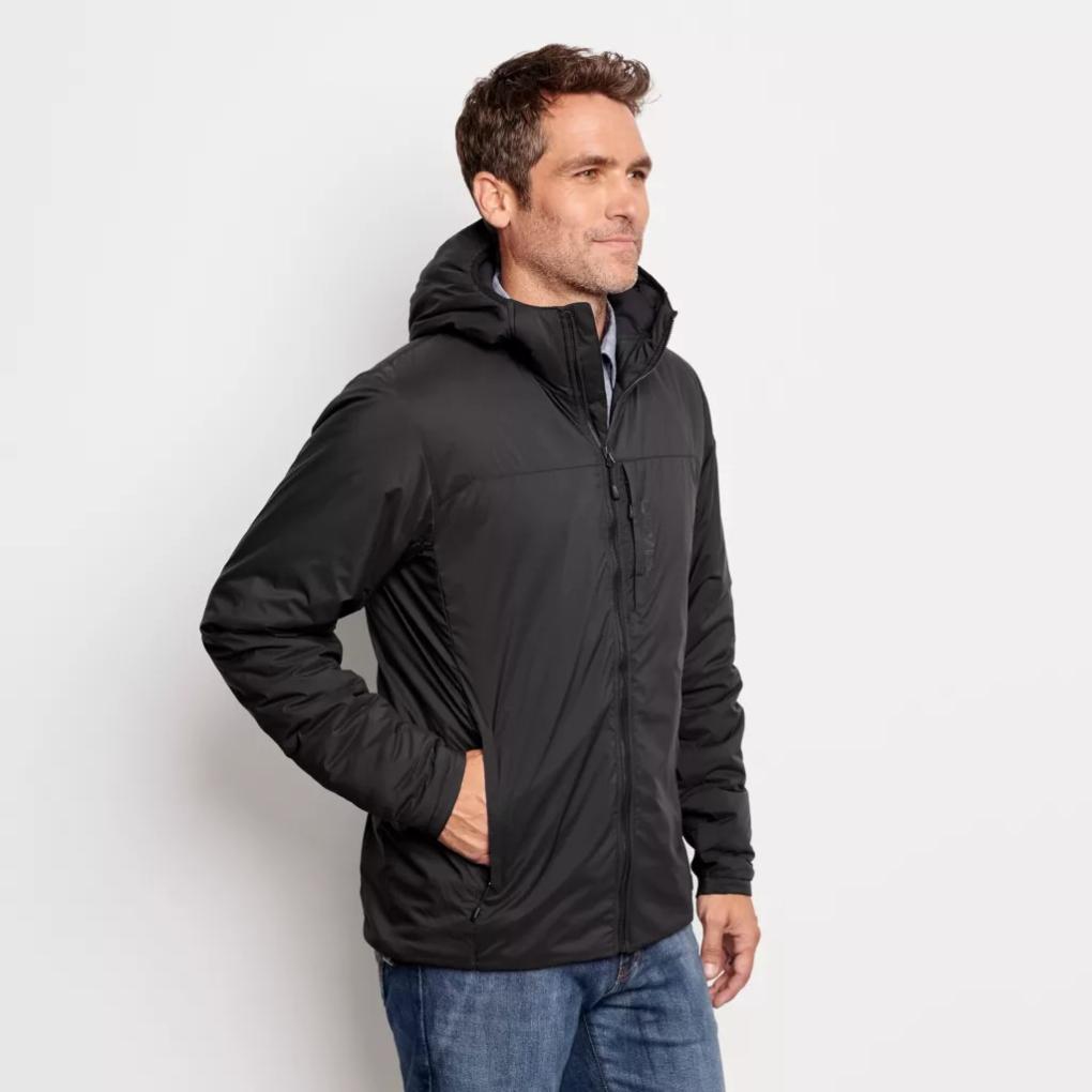 Orvis Jackets | Men’s PRO Insulated Hoodie Blackout - Men/Fly Fishing/Hunt