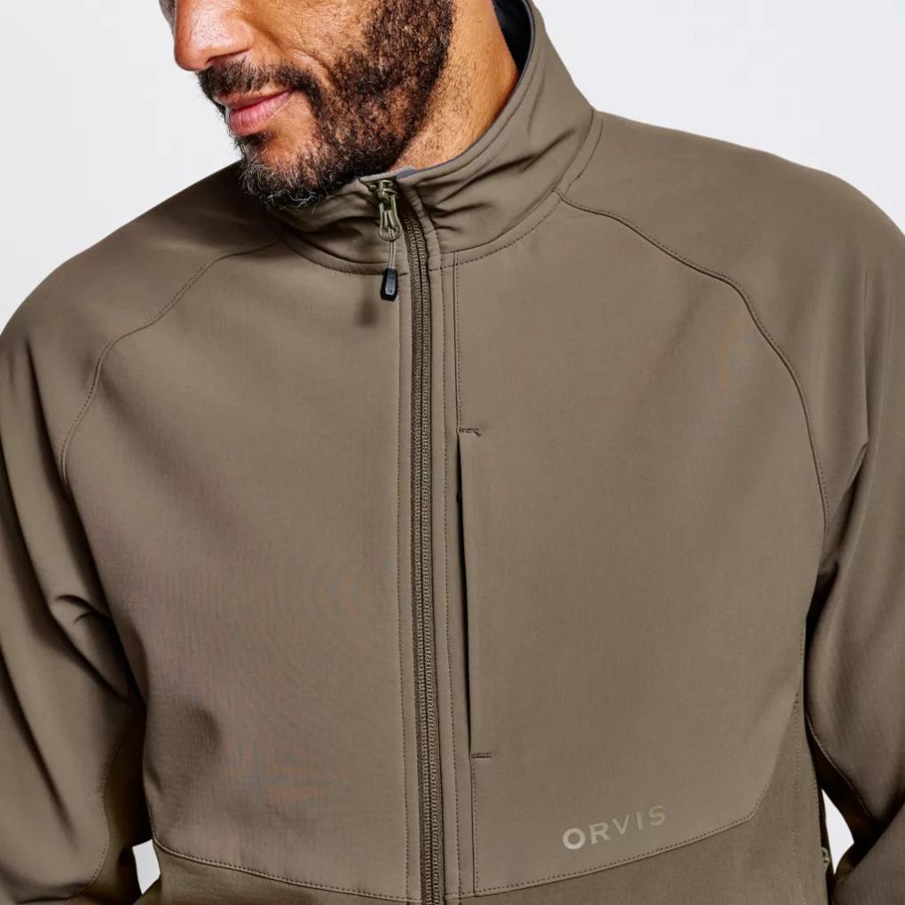Orvis Jackets | Men’s PRO Upland Softshell Jacket Blaze/cedar - Men/Hunt