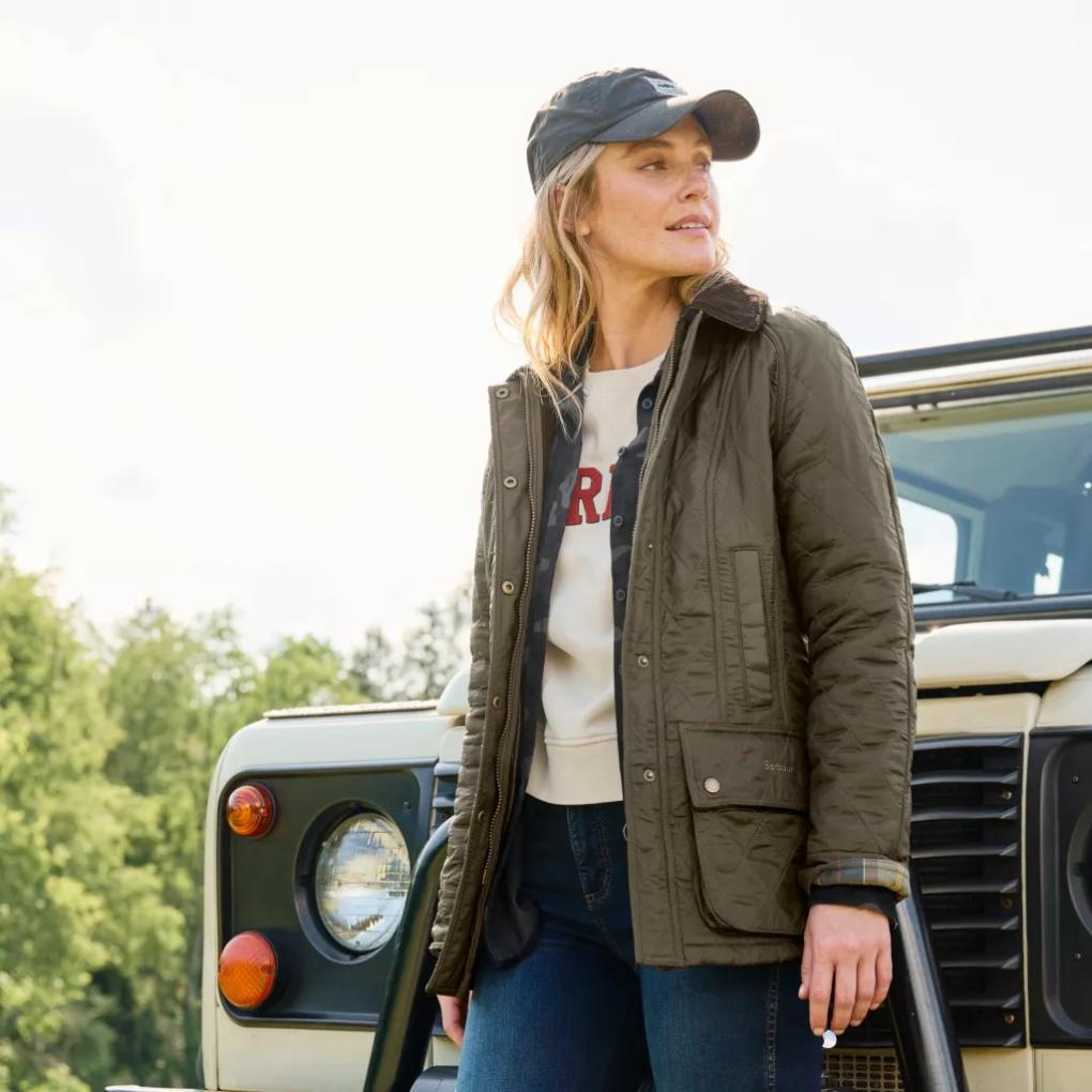 Orvis Jackets | Women’s Barbour® Beadnell Polarquilt Jacket Olive - Women
