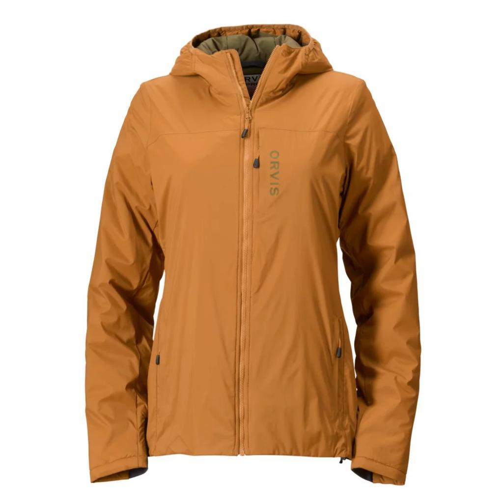 Orvis Jackets | Women’s PRO Insulated Hoodie Dark Vicuna - Women/Fly Fishing/Hunt