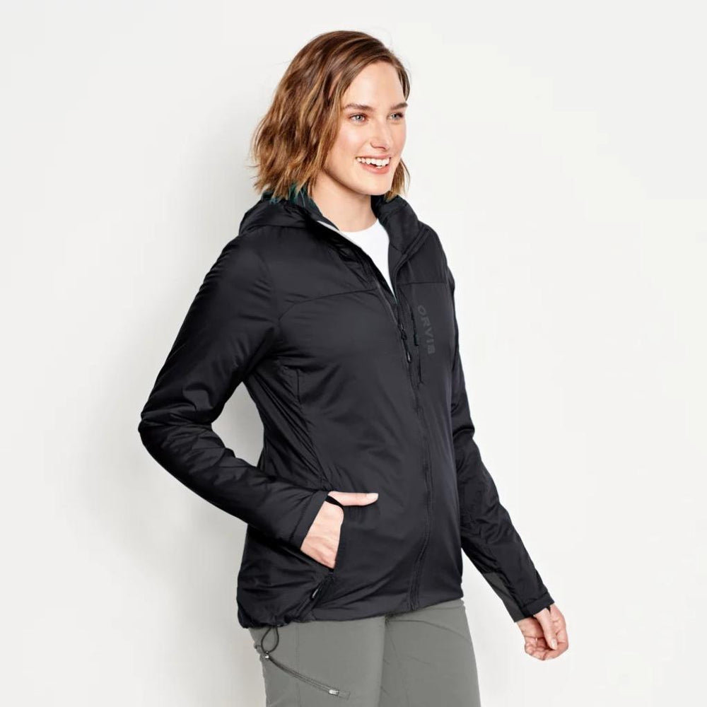 Orvis Jackets | Women’s PRO Insulated Hoodie Dark Vicuna - Women/Fly Fishing/Hunt
