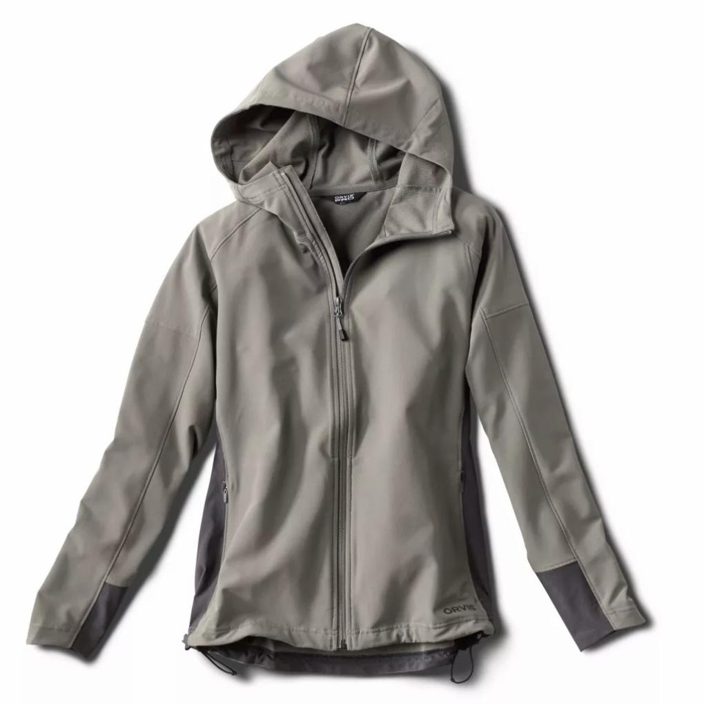 Orvis Jackets | Women’s PRO LT Softshell Hoodie Granite - Hunt