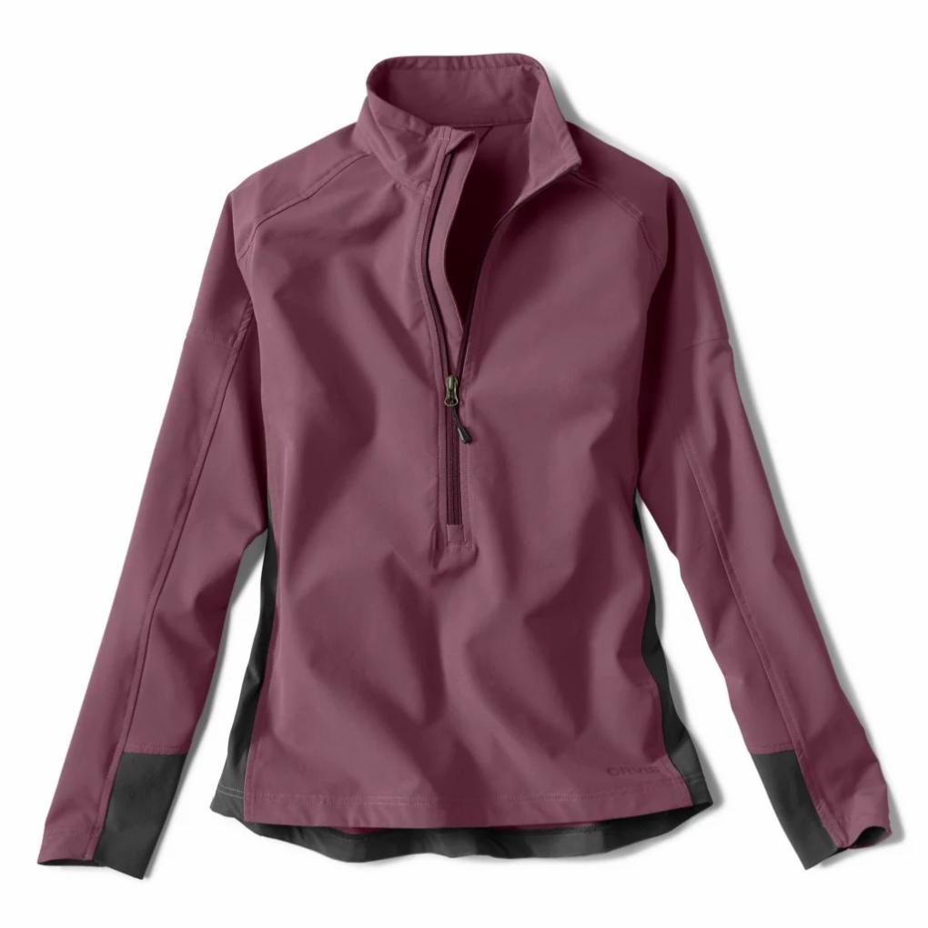 Orvis Jackets | Women’s PRO LT Softshell Pullover Huckleberry - Hunt