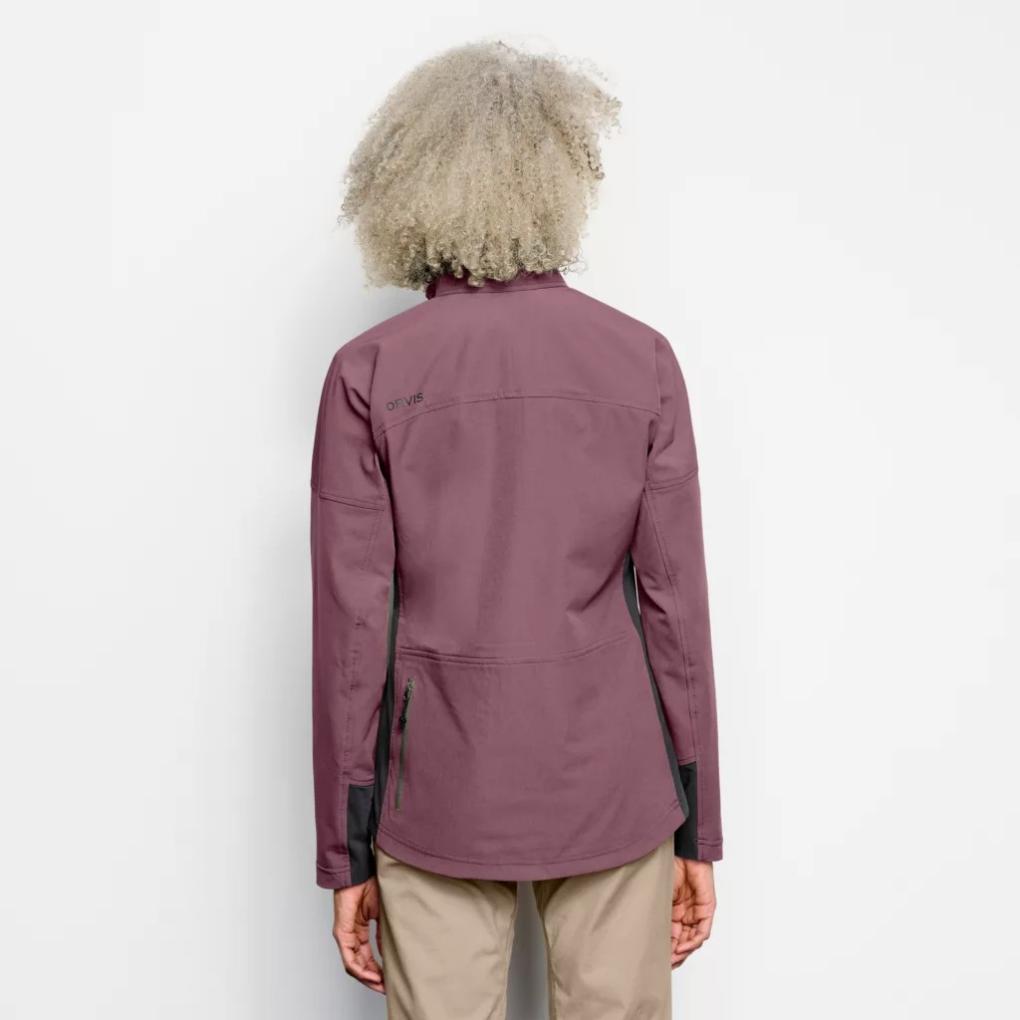 Orvis Jackets | Women’s PRO LT Softshell Pullover Huckleberry - Hunt