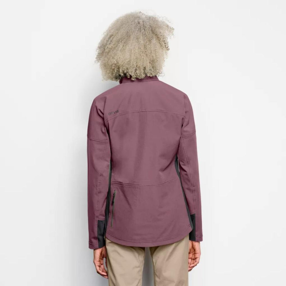 Orvis Jackets | Women’s PRO LT Softshell Pullover Huckleberry - Hunt