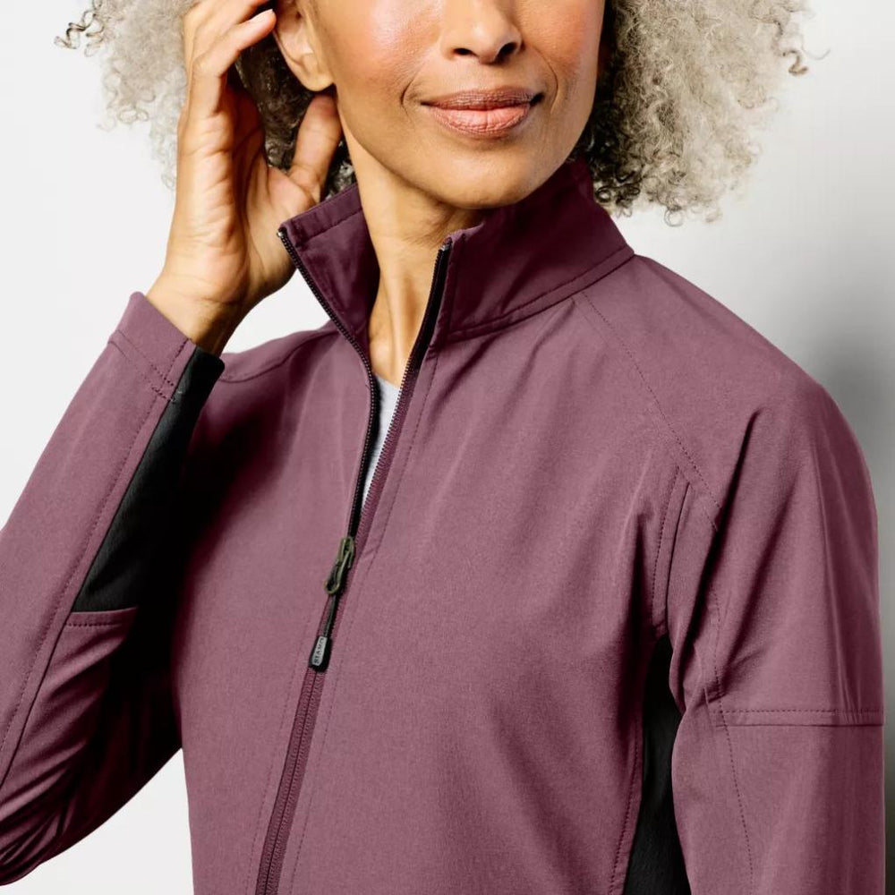 Orvis Jackets | Women’s PRO LT Softshell Pullover Huckleberry - Hunt
