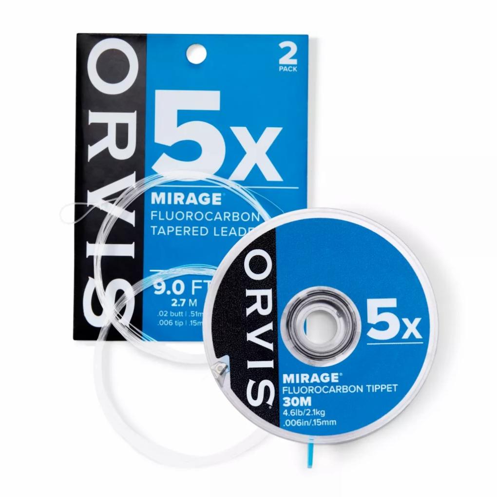Orvis Leader &amp; Tippet | Mirage Leader/Tippet Combo Pack - Fly Fishing