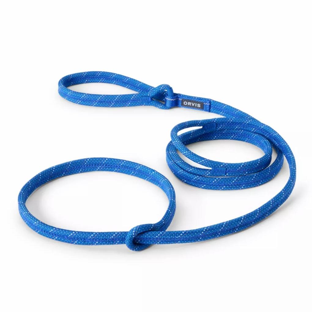 Orvis Leashes | Tough Trail® Climbing Rope Slip Dog Lead Blue - Dogs