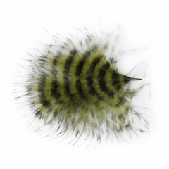 Orvis Materials | Barred Marabou Olive/black - Fly Fishing