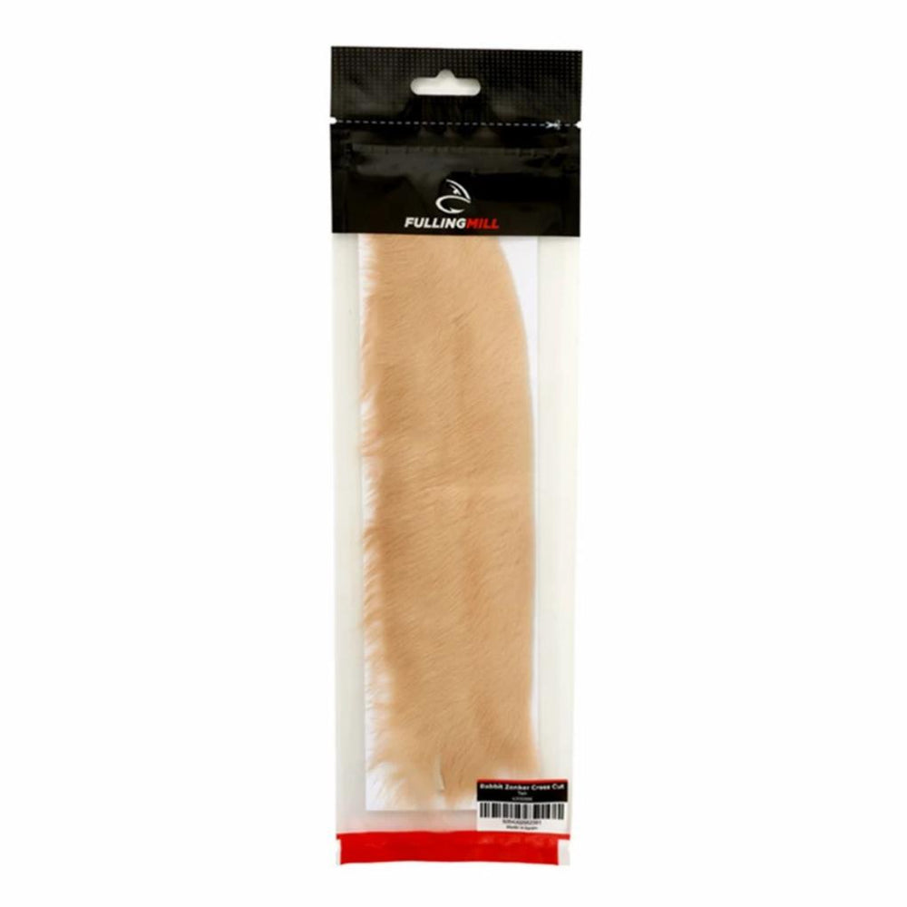 Orvis Materials | Fulling Mill Crosscut Rabbit Zonkers Tan - Fly Fishing