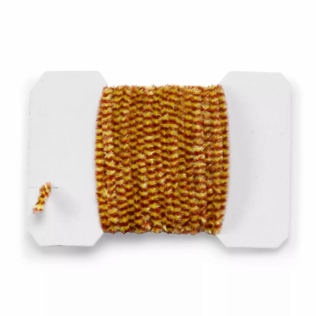 Orvis Materials | Variegated Chenille Brown/yellow - Fly Fishing