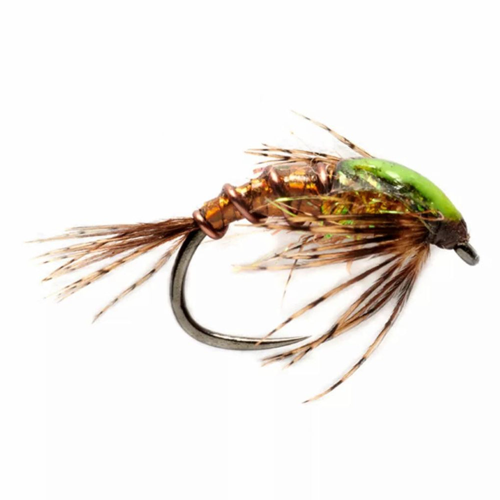Orvis Nymphs | Barbless Crack Back Aero PMD Pale Yellow - Fly Fishing