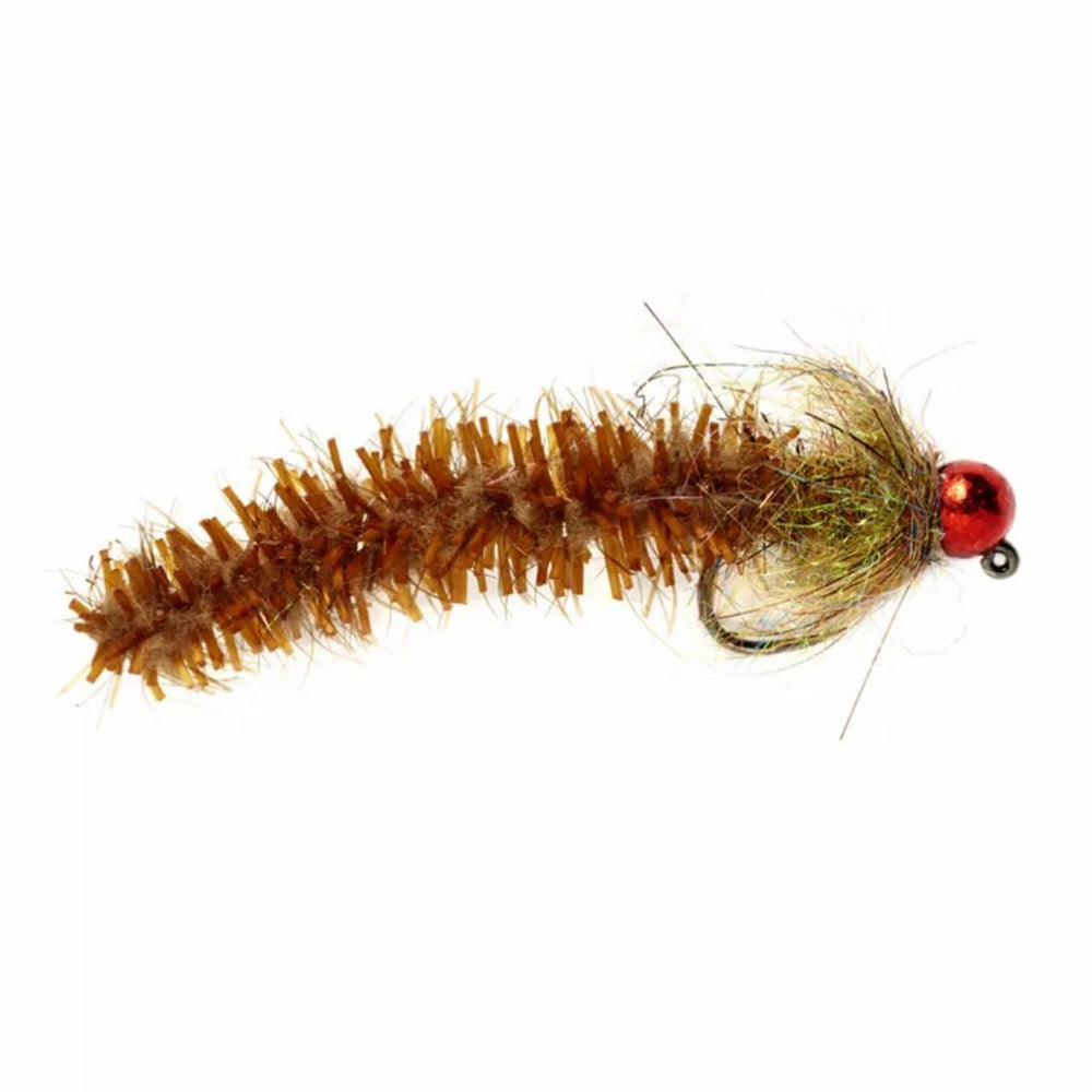 Orvis Nymphs | Barbless Roly Poly Crane Brown - Fly Fishing