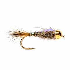 Orvis Nymphs | Bead Head Hare’s Ear Flashback Natural - Fly Fishing