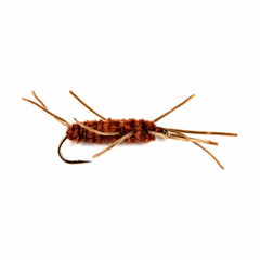 Orvis Nymphs | Pat’s Rubber Leg Stone Seal Brown - Fly Fishing