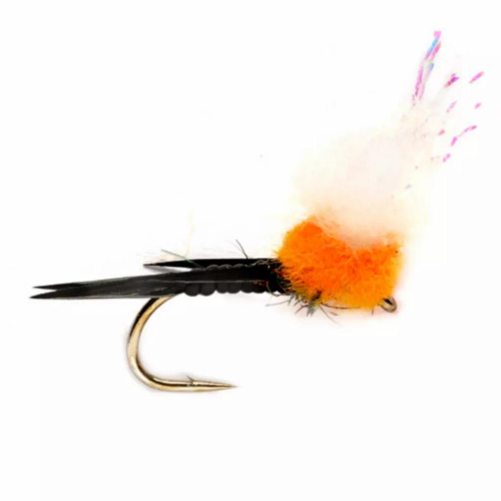 Orvis Nymphs | Steak N Eggs Orange - Fly Fishing