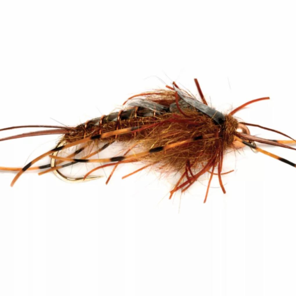 Orvis Nymphs | Tungsten Nemec Stone Nymph Brown - Fly Fishing