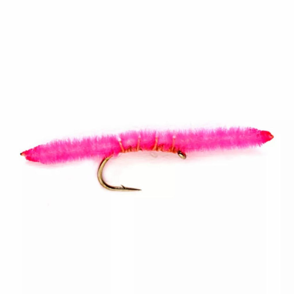 Orvis Nymphs | Vernille San Juan Worm Hot Pink - Fly Fishing