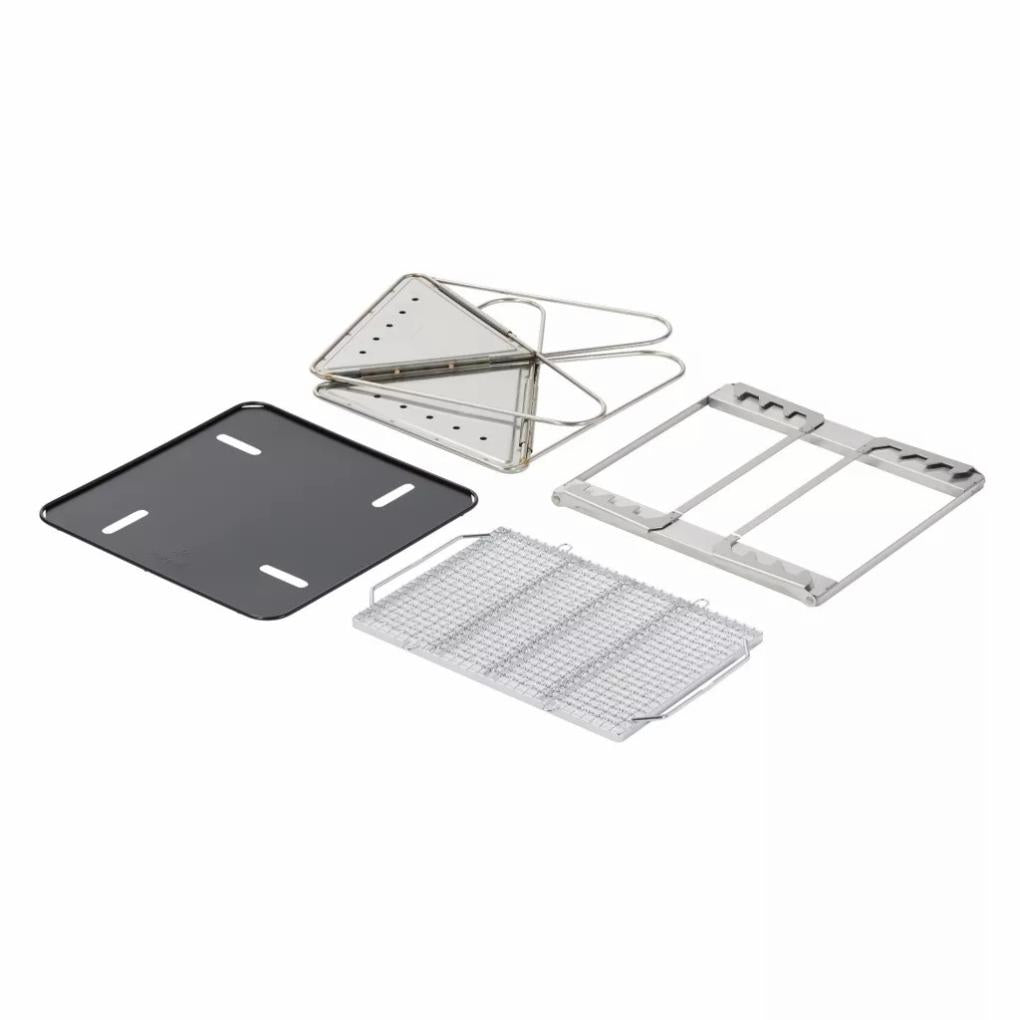 Orvis Outdoor Living | Snow Peak Takibi Fire &amp; Grill Set - Home Goods