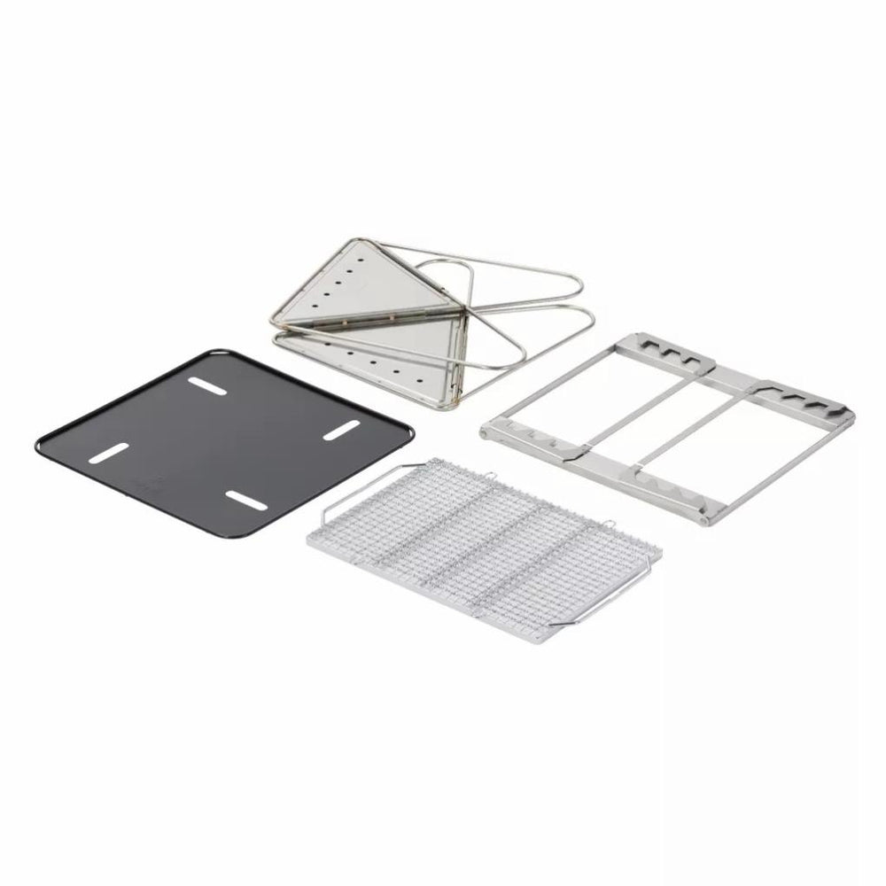 Orvis Outdoor Living | Snow Peak Takibi Fire &amp; Grill Set - Home Goods