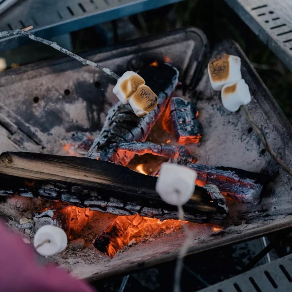 Orvis Outdoor Living | Snow Peak Takibi Fire &amp; Grill Set - Home Goods