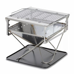 Orvis Outdoor Living | Snow Peak Takibi Fire &amp; Grill Set - Home Goods