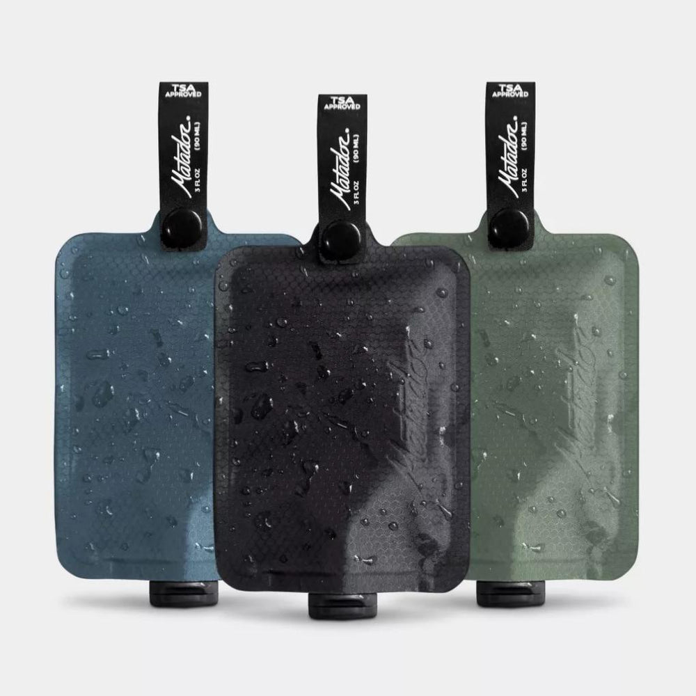 Orvis Packs &amp; Bags | Matador® FlatPak™ Toiletry Bottle – 3-Pack Multi - Men/Packs &amp; Bags