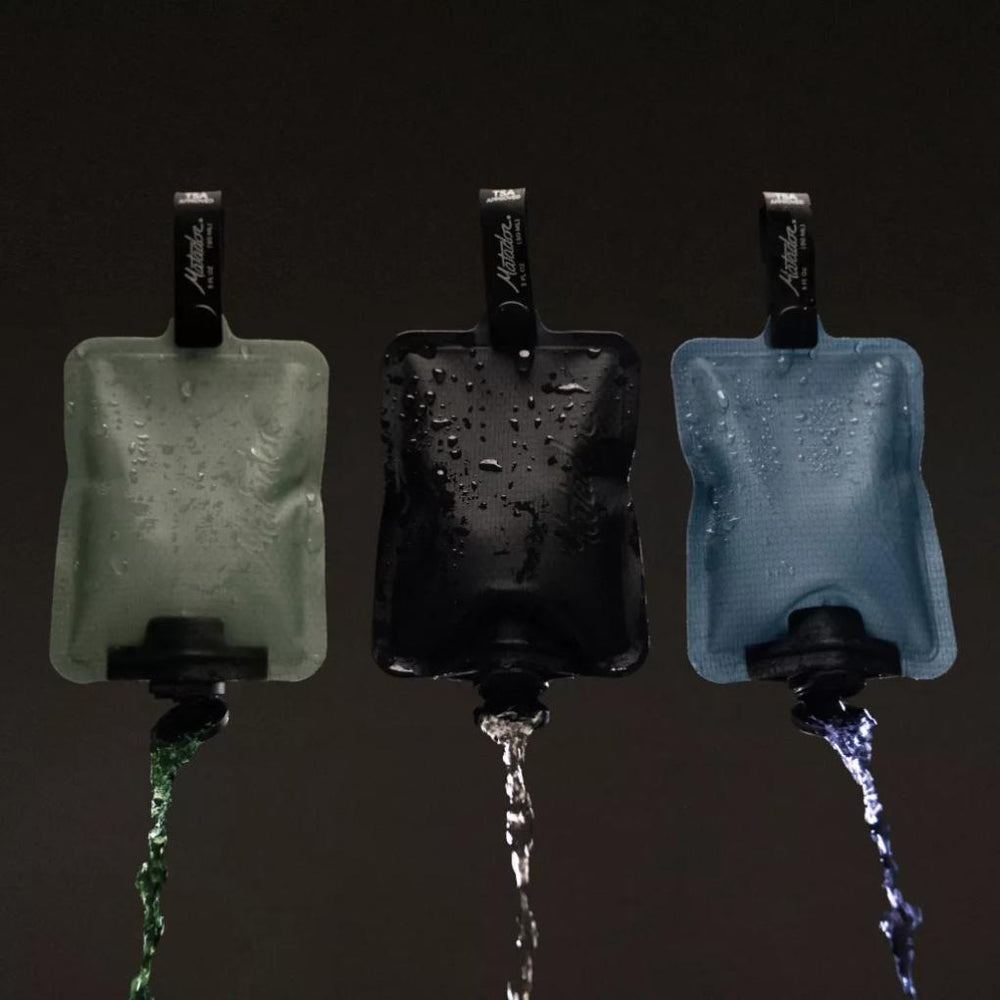 Orvis Packs &amp; Bags | Matador® FlatPak™ Toiletry Bottle – 3-Pack Multi - Men/Packs &amp; Bags