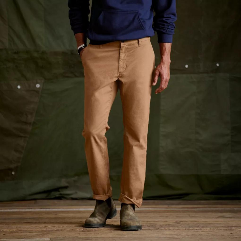 Orvis Pants | 1856 Stretch Twill Regular Fit Chinos Field Khaki - Men