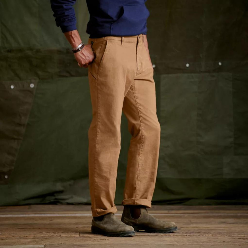 Orvis Pants | 1856 Stretch Twill Regular Fit Chinos Field Khaki - Men