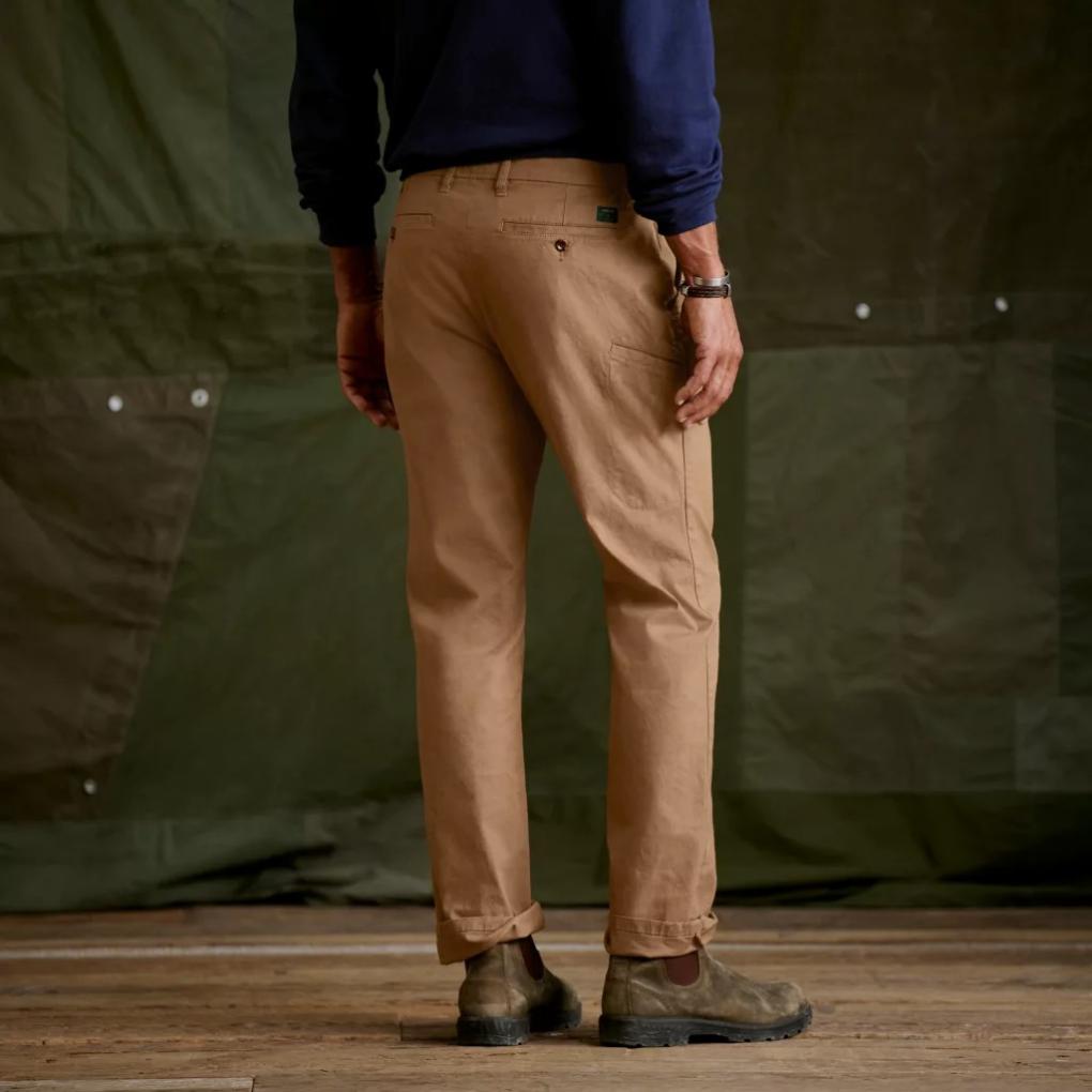 Orvis Pants | 1856 Stretch Twill Regular Fit Chinos Field Khaki - Men