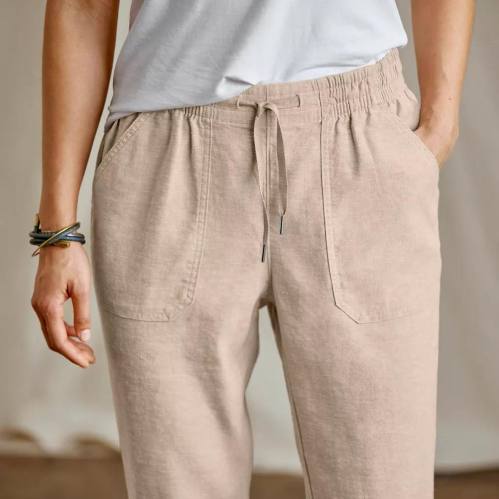 Orvis Pants | Explorer Performance Linen Ankle Pants Shiitake - Women