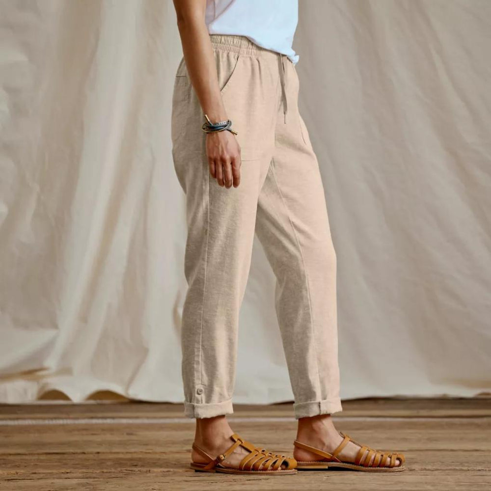 Orvis Pants | Explorer Performance Linen Ankle Pants Shiitake - Women